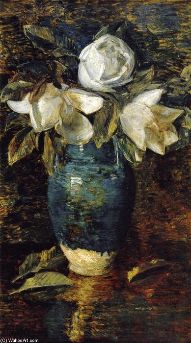 Giant Magnolias — Frederick Childe Hassam