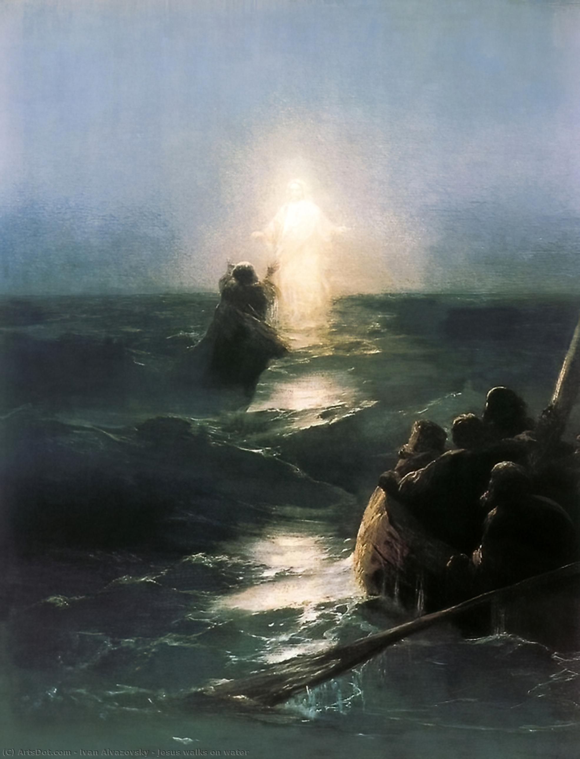 Jesus Walks On Water — Ivan Konstantinovich Aivazovsky