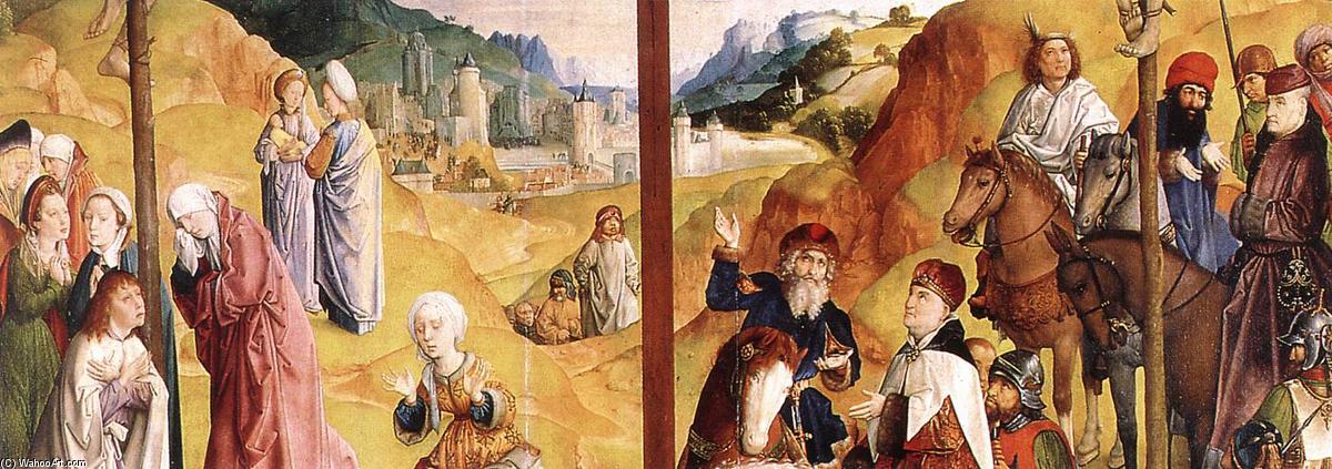 Calvary Triptych (detail) (18) — Hugo Van Der Goes