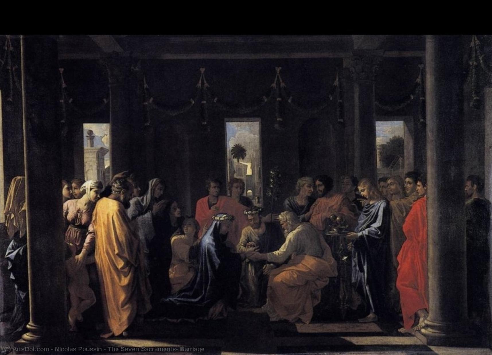 The Seven Sacraments, Marriage — Nicolas Poussin