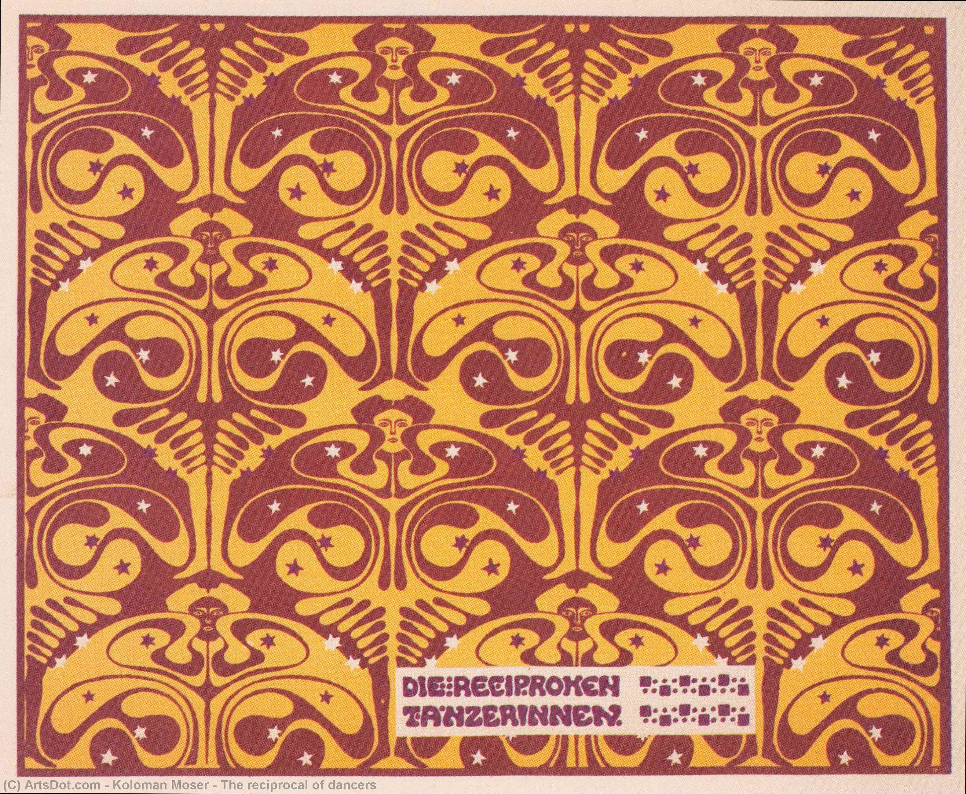 The Reciprocal Of Dancers — Koloman Moser