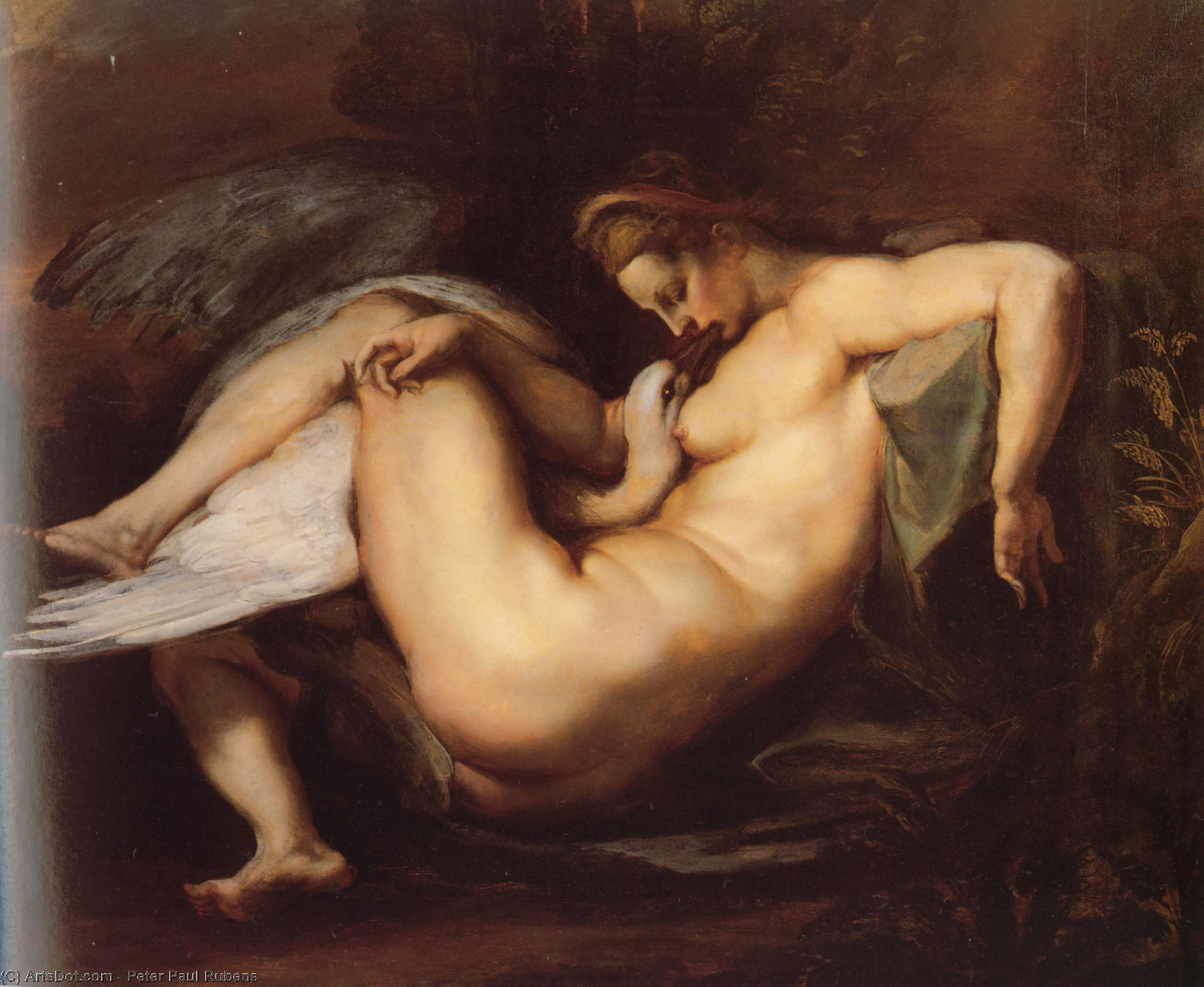 Leda And The Swan — Peter Paul Rubens