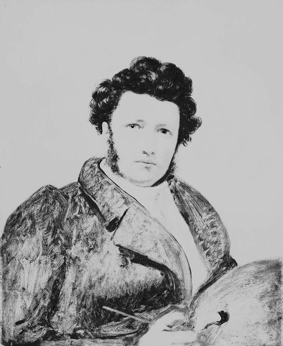 Portrait Of An Artist — Ary Scheffer
