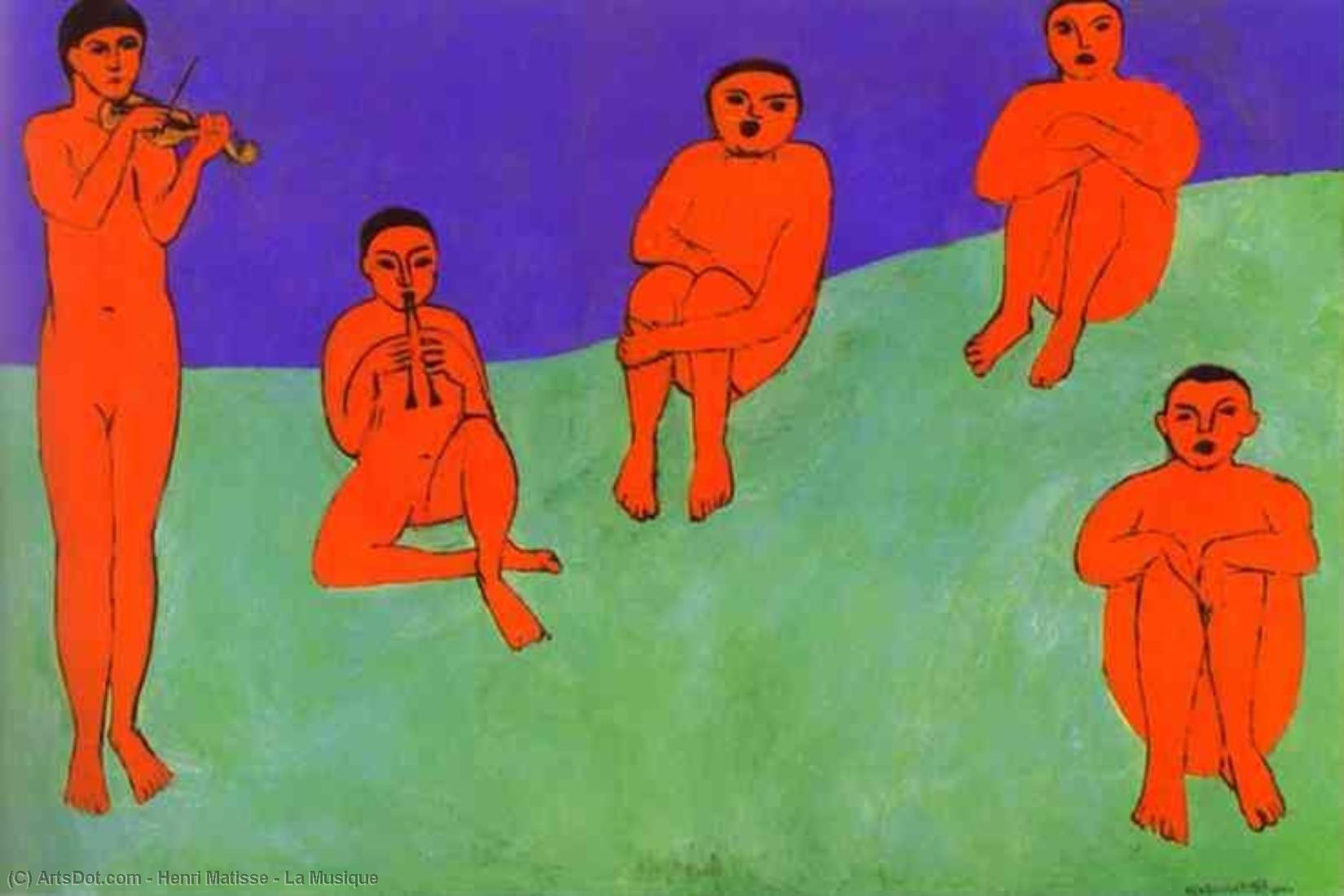 La Musique — Henri Matisse
