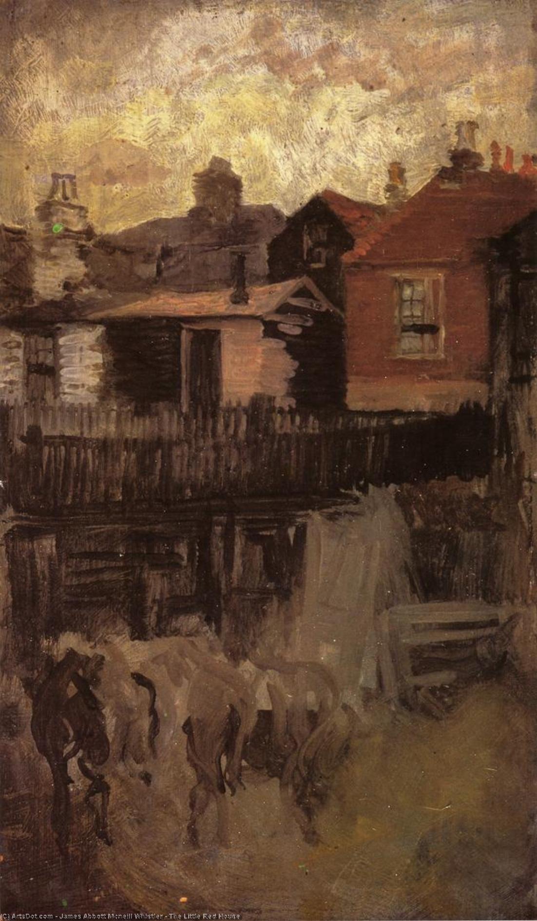 The Little Red House — James Abbott Mcneill Whistler