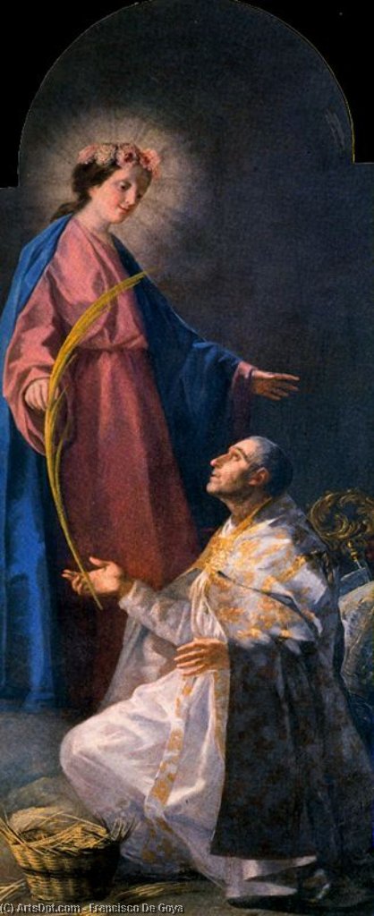 Apparition Of The Virgin To St. Julian — Francisco José De Goya Y Lucientes