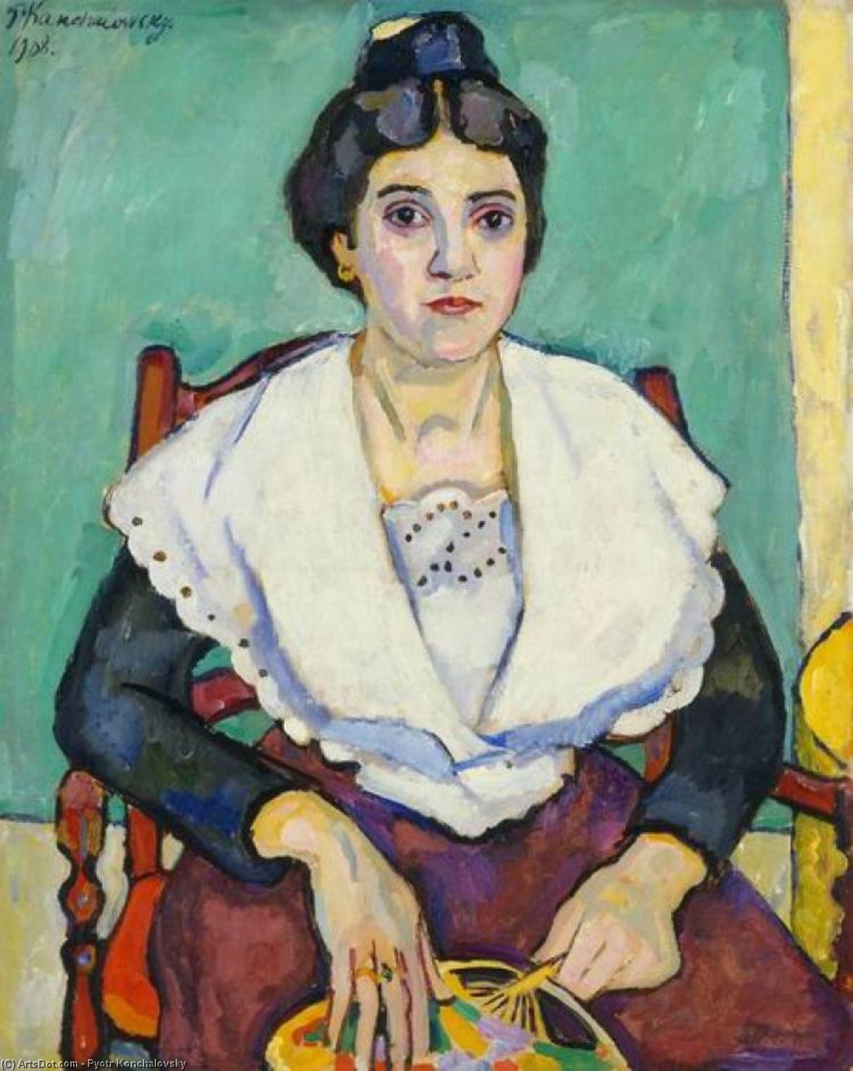 Girl From Arles — Pyotr Konchalovsky