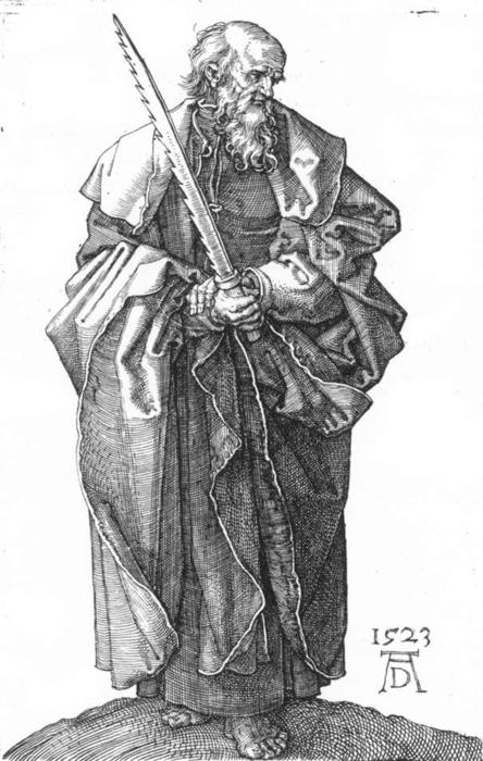 St Simon — Albrecht Dürer