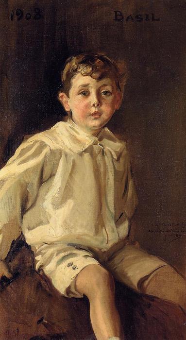 Portrait Of Basel Mundy — Joaquín Sorolla Y Bastida