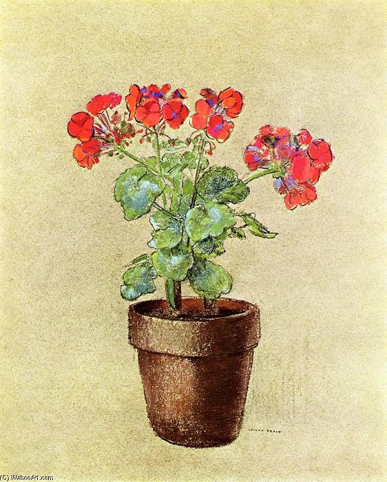Geranium 2 — Odilon Redon