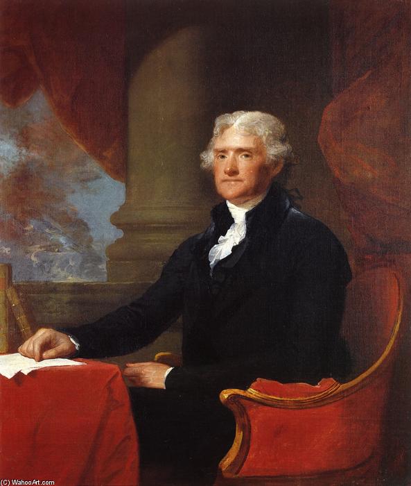 Thomas Jefferson — Gilbert Stuart