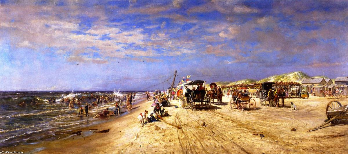 East Hampton Beach — Edward Lamson Henry