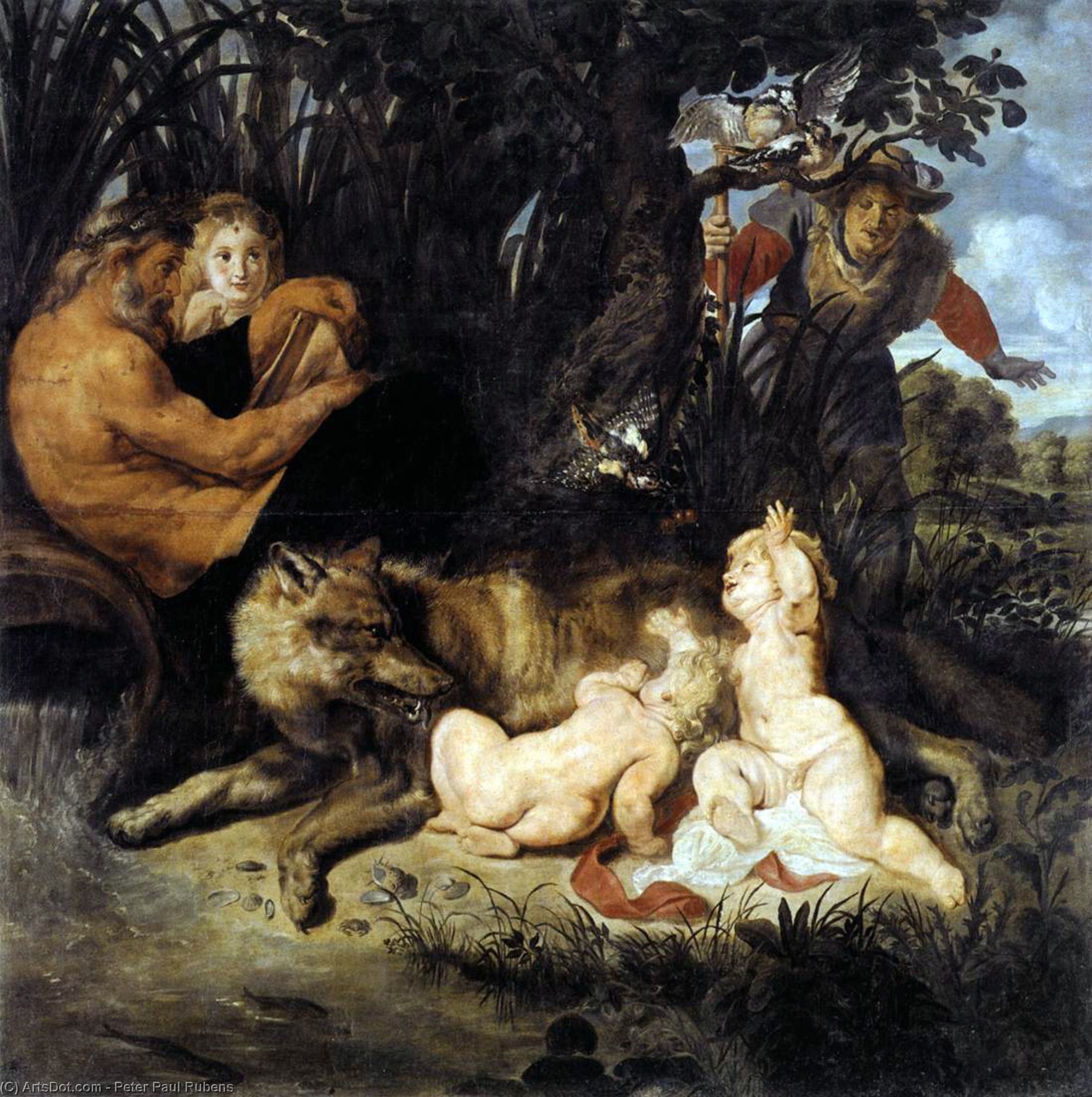 Romulus And Remus — Peter Paul Rubens