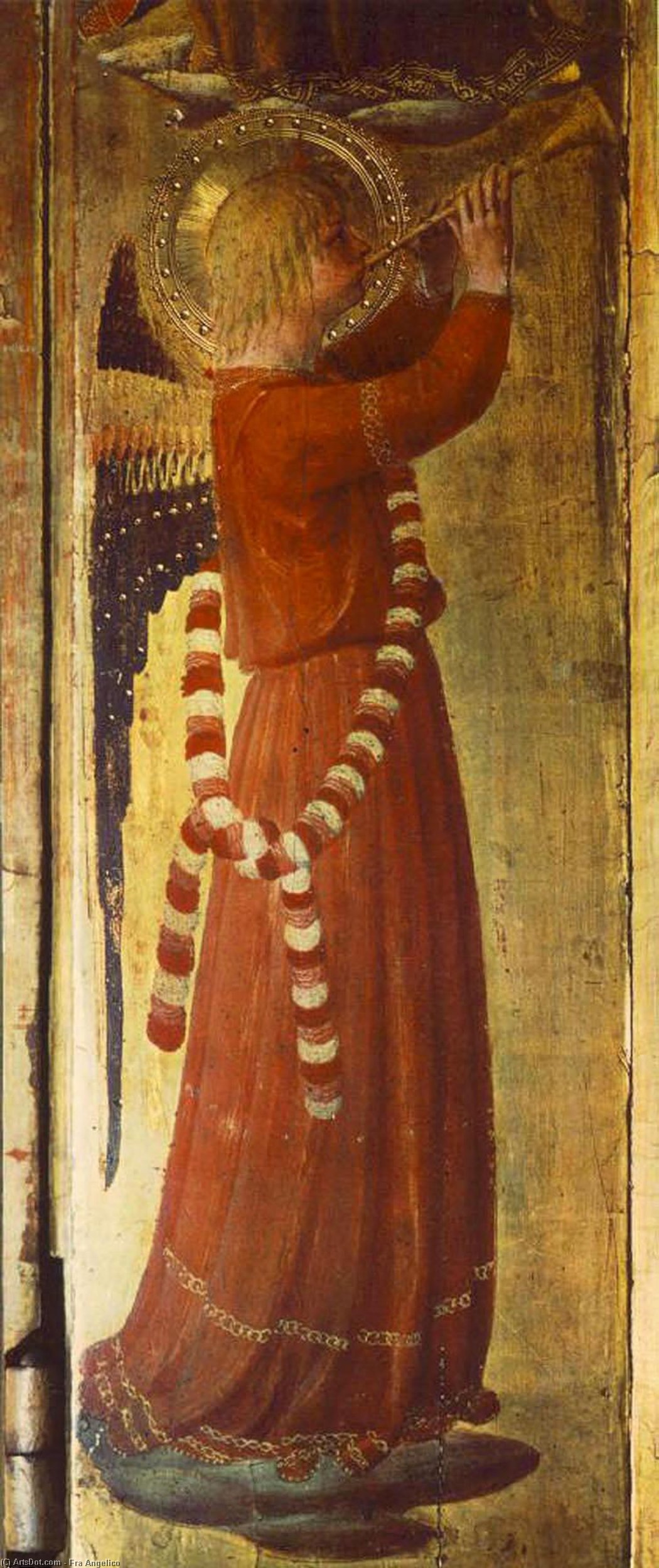Linaioli Tabernacle (detail) — Fra Angelico