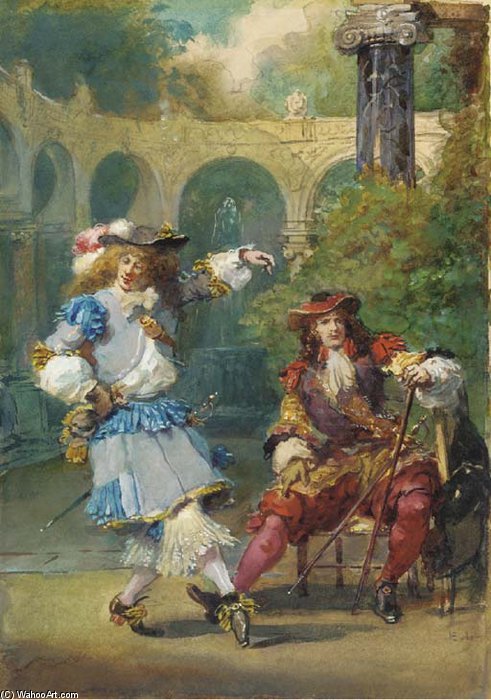 The Bore Based Moliere — Eugene Louis Lami