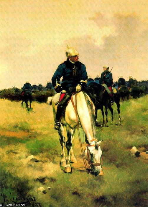Horse Grazing — Josep Cusachs I