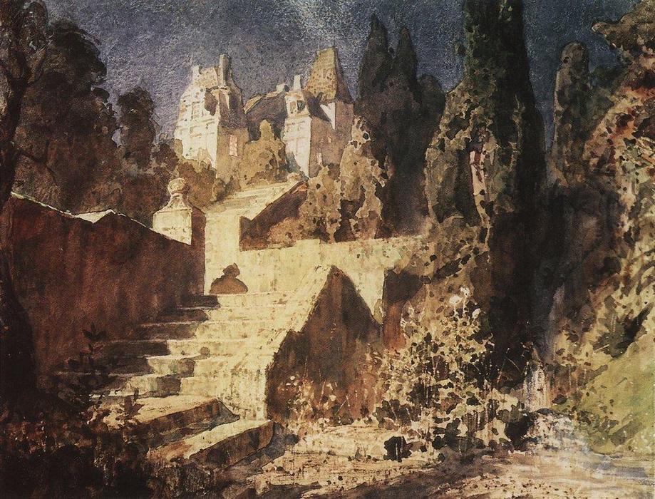 Stairway To Castle — Vasily Dmitrievich Polenov