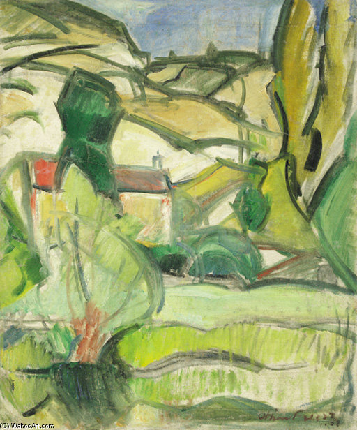 Landscape - — Emile Othon Friesz