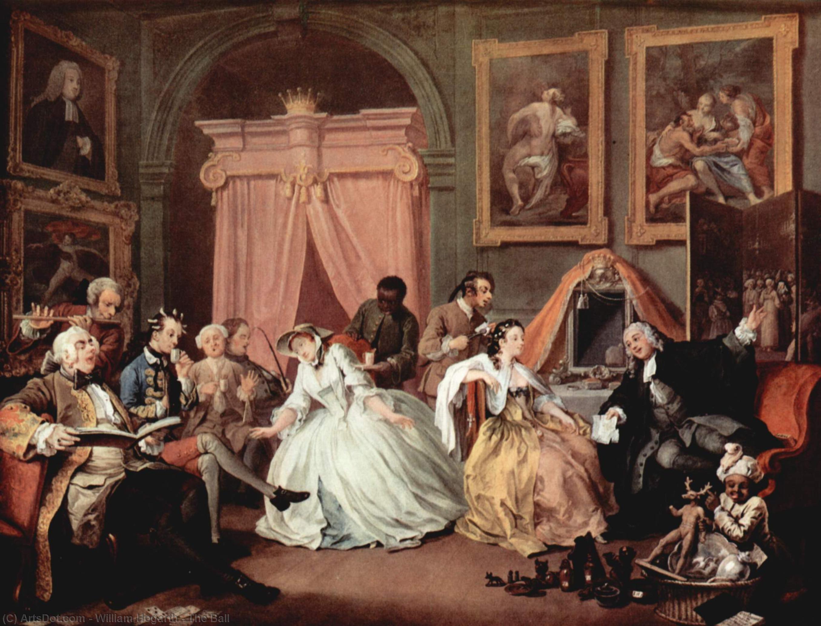 The Ball — William Hogarth