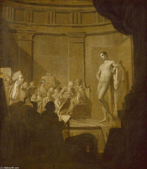 An Academy — John Hamilton Mortimer