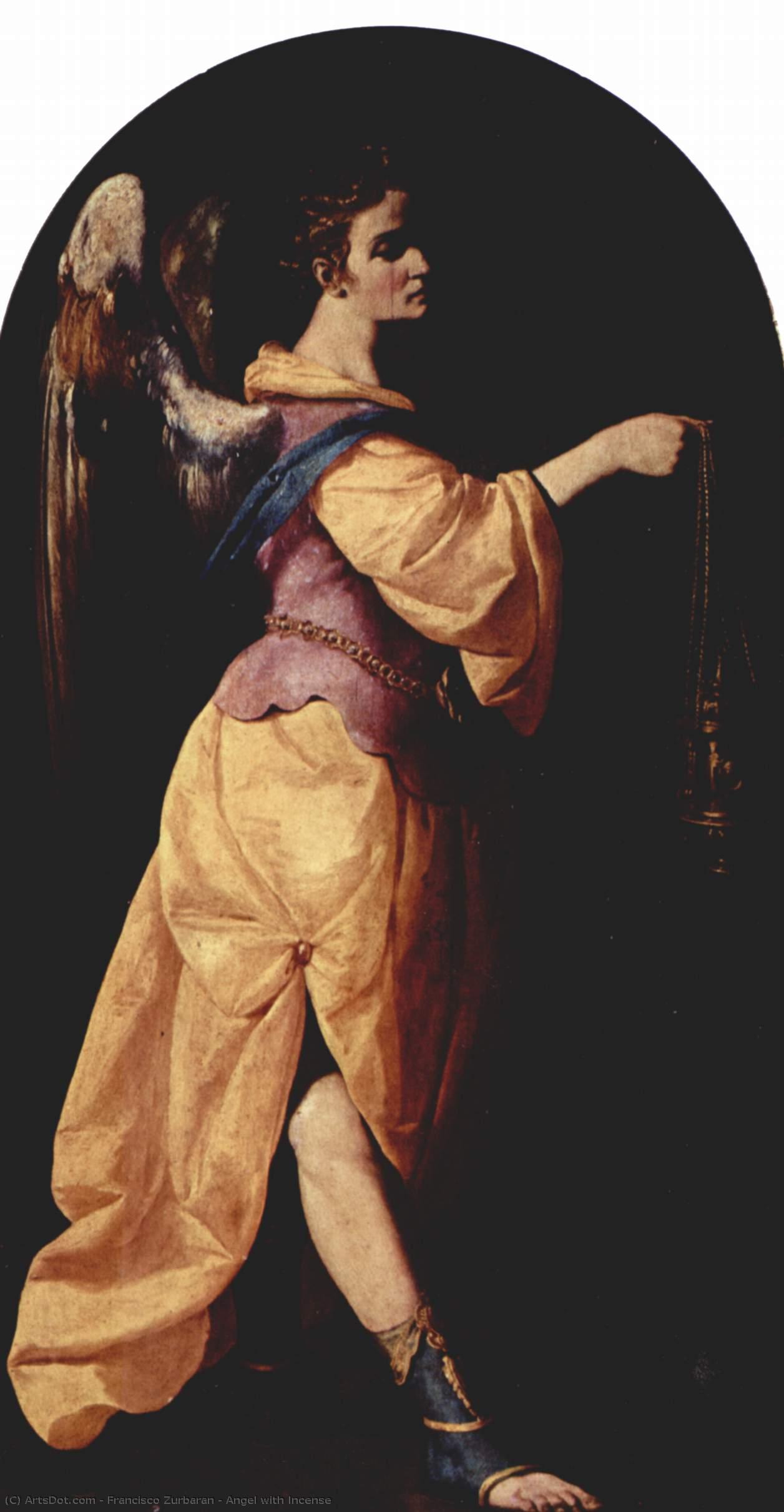 Angel With Incense — Francisco De Zurbarán