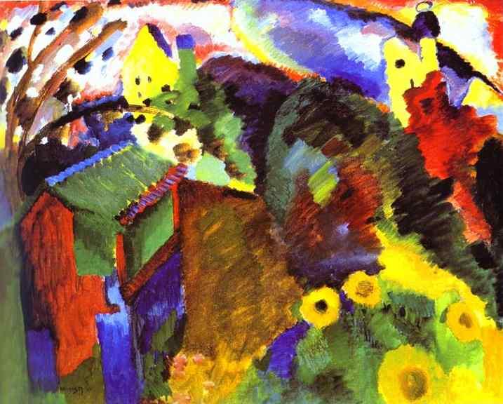 Murnau Garden — Wassily Wassilyevich Kandinsky