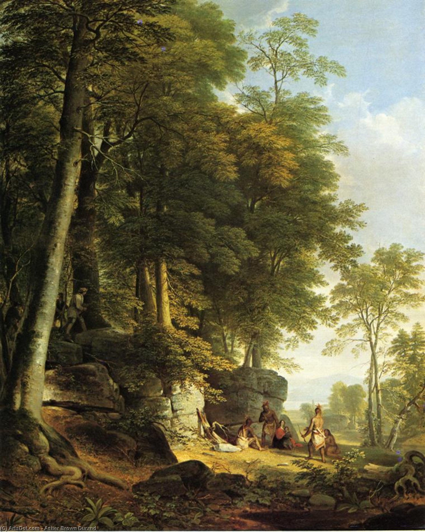 Indian Rescue — Asher Brown Durand