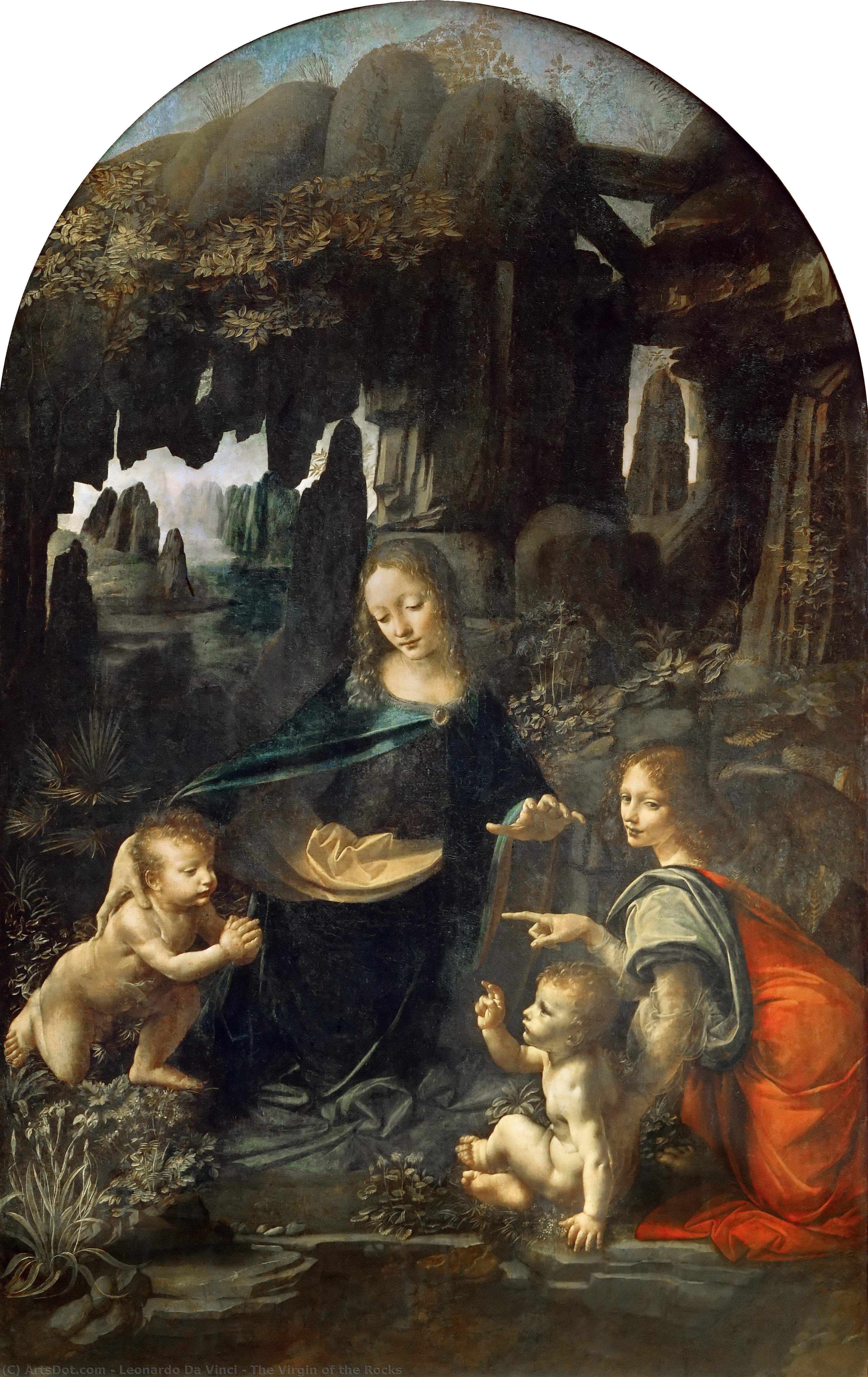 The Virgin Of The Rocks — Leonardo Da Vinci