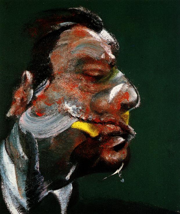Study For Head Of Geogre Dyer, 1967 — Francis Bacon
