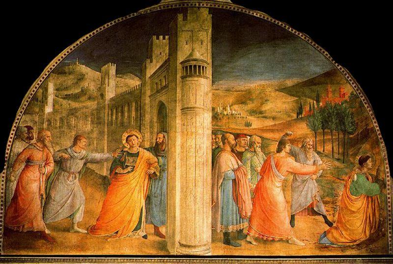 Martyrdom Of St. Stephan — Fra Angelico
