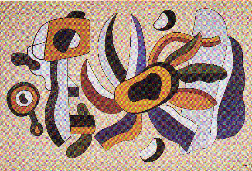 The Flower Polychrome — Fernand Léger
