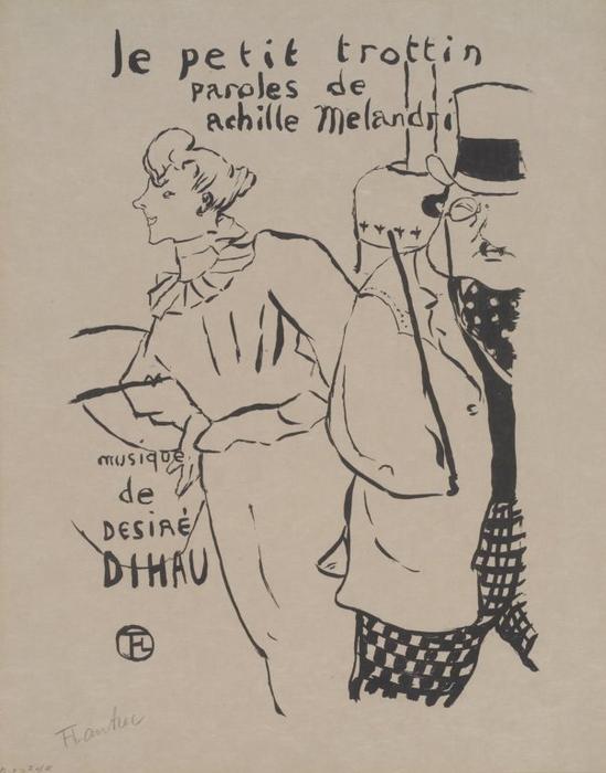 The Little Trottin — Henri De Toulouse-lautrec