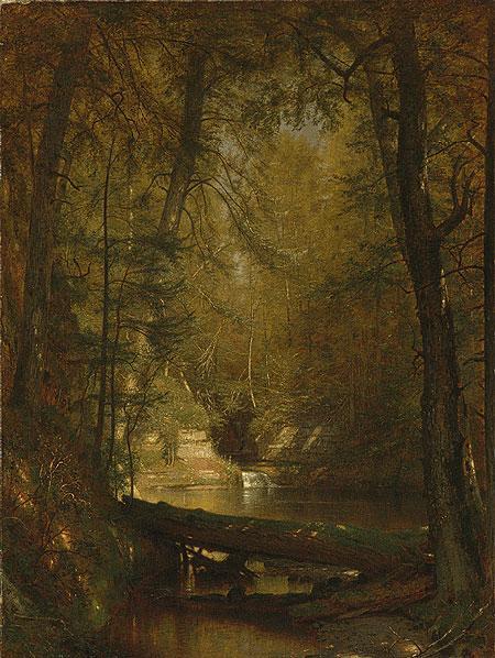 The Trout Pool — Thomas Worthington Whittredge