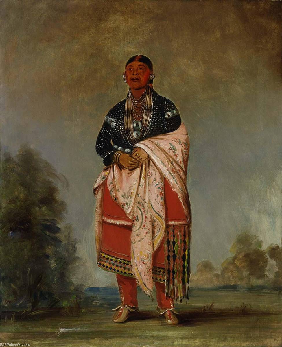 Wife Of Kee O Kúk — George Catlin