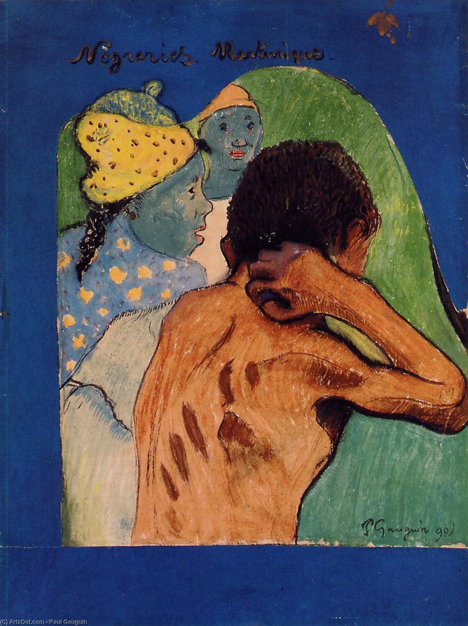 Negreries Martinique — Eugène Henri Paul Gauguin