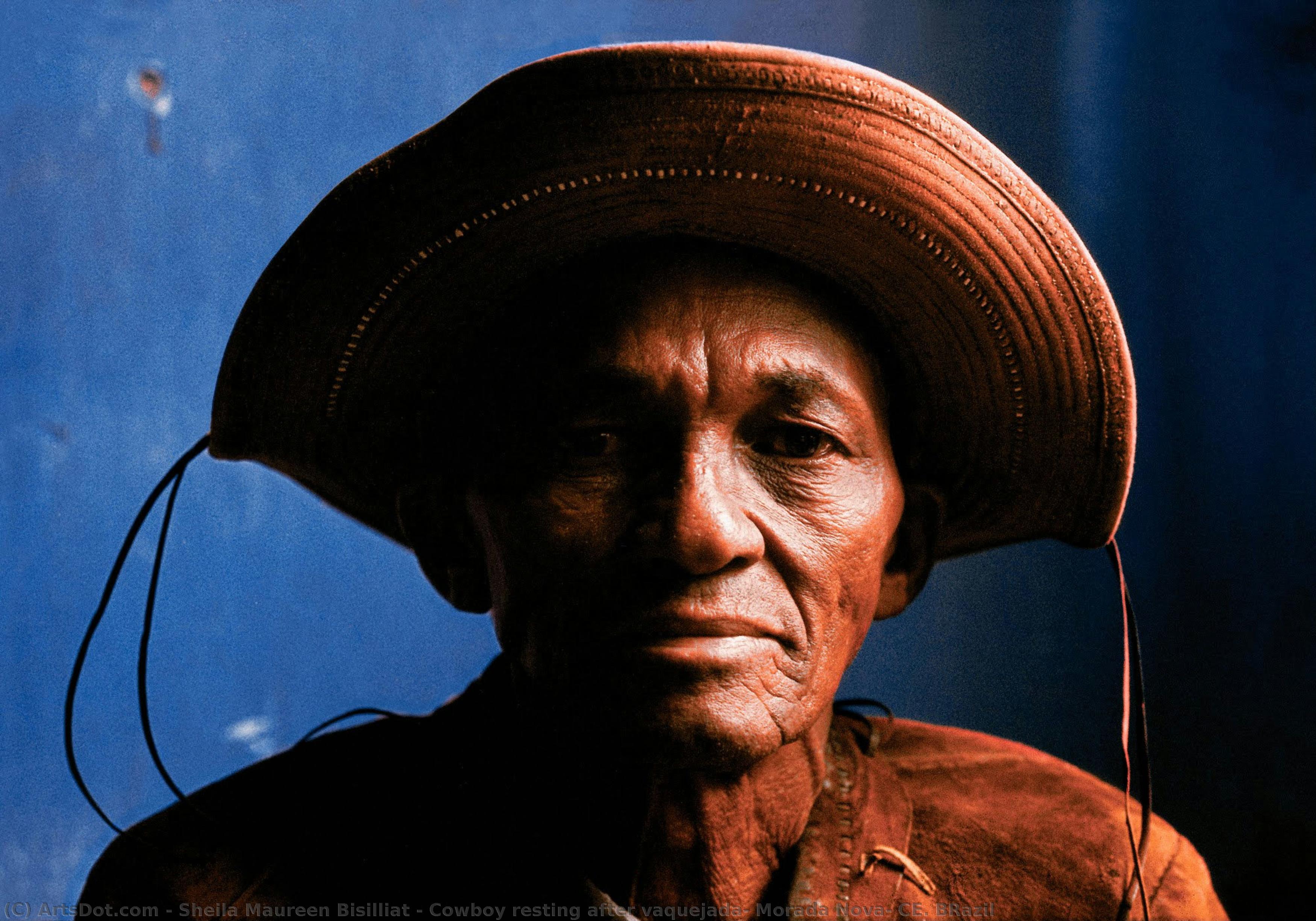 Cowboy Resting After Vaquejada, Morada Nova, Ce. Brazil — Sheila Maureen Bisilliat