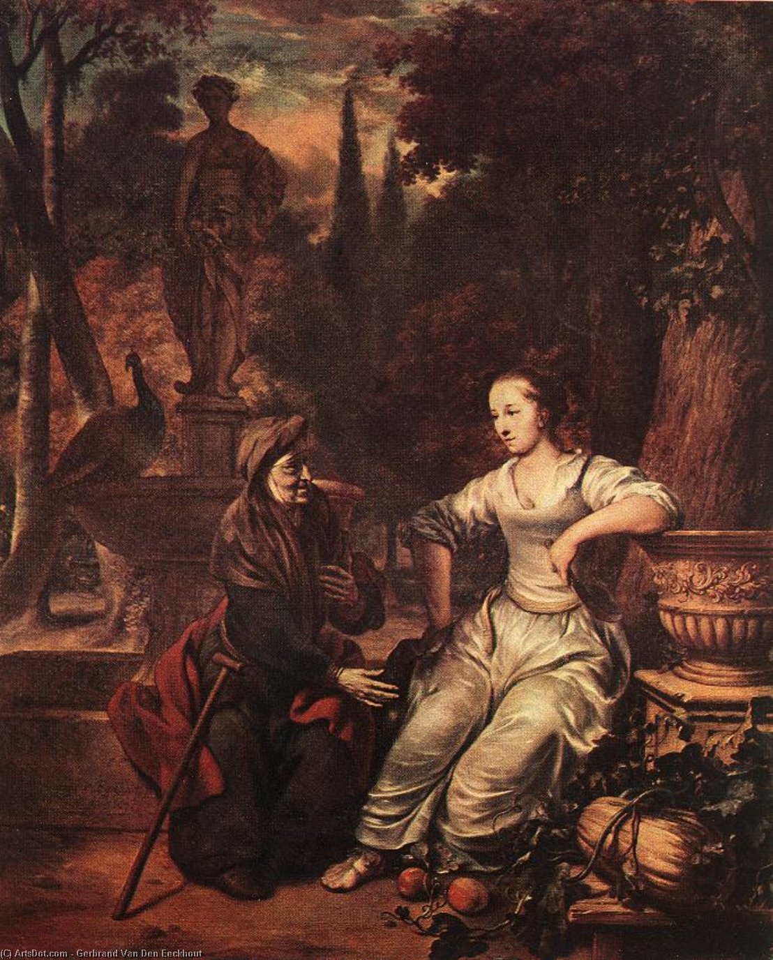 Vertumnus And Pomona — Gerbrand Van Den Eeckhout