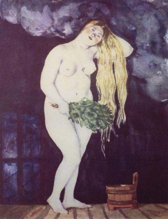 Russian Venus — Boris Mikhailovich Kustodiev