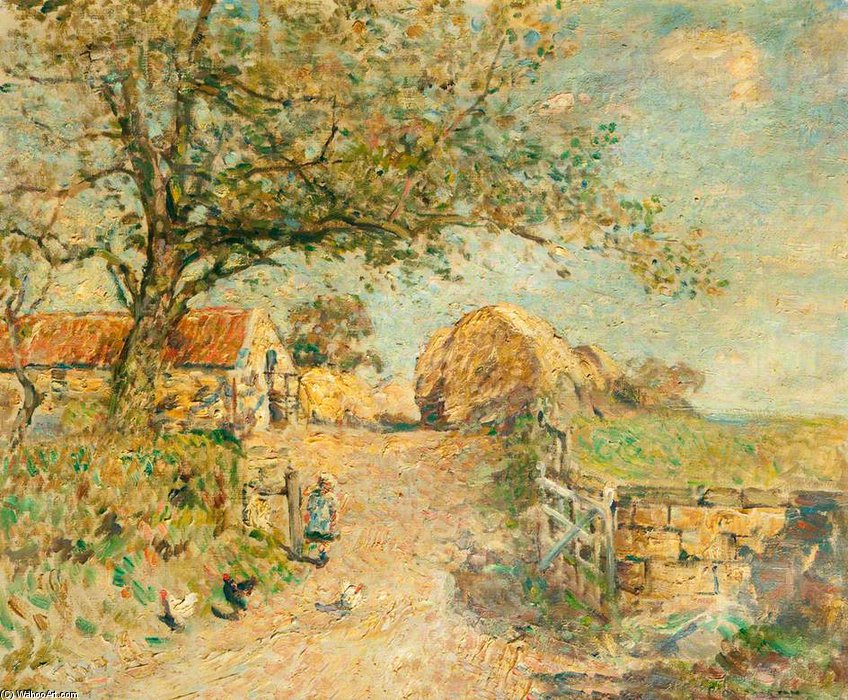The Road To The Farm — Frederick William Jackson