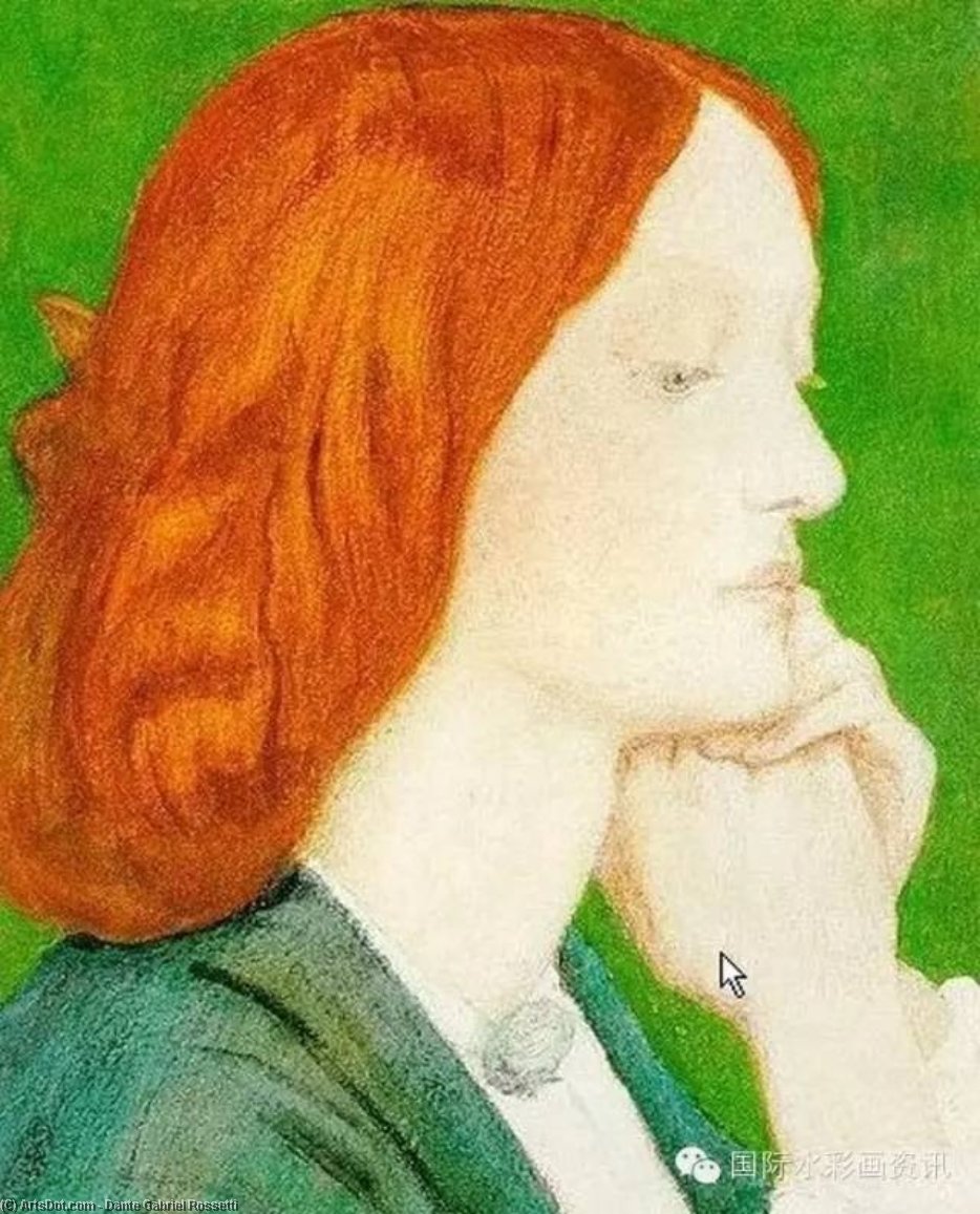 Elizabeth Siddal — Dante Gabriel Rossetti