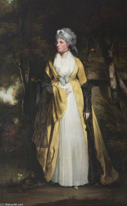 Jane Georgiana Fauquier — John Hoppner