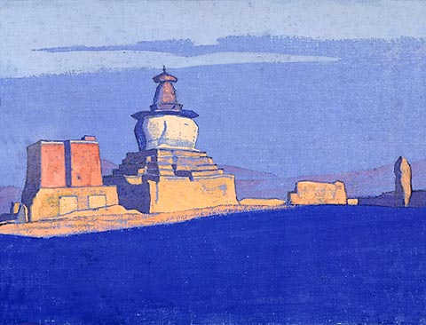 Stupa At Chung-chu — Nicholas Roerich