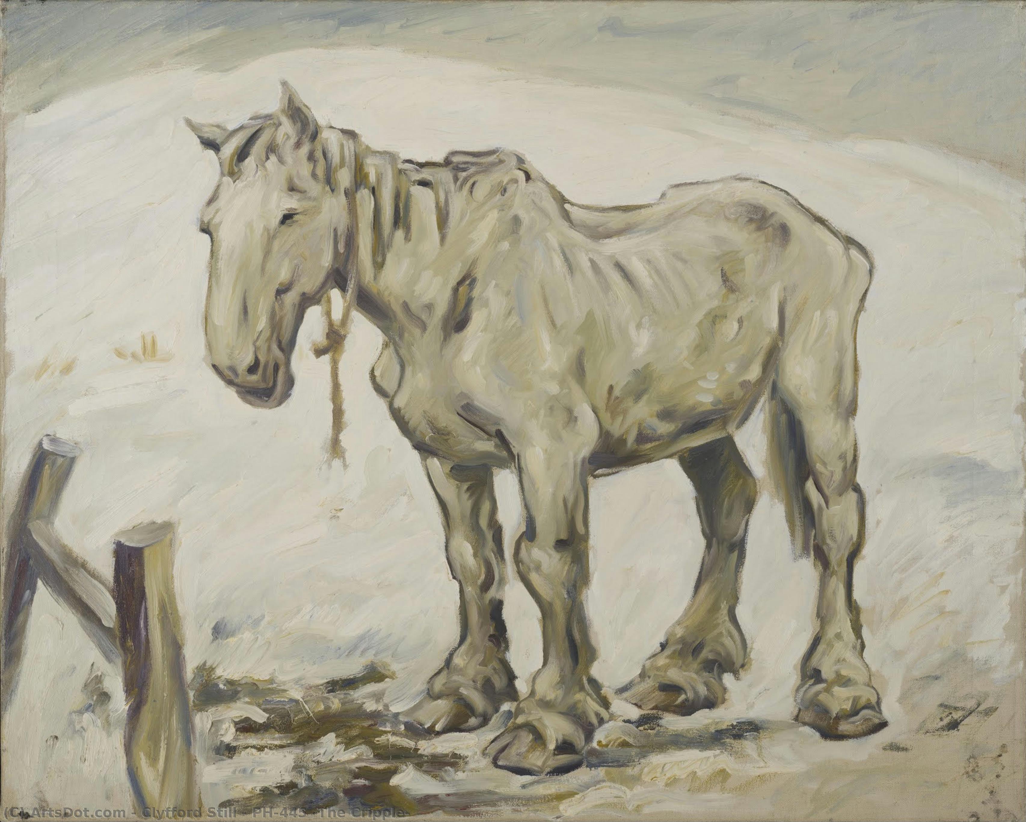 Ph-445 (the Cripple) — Clyfford Still