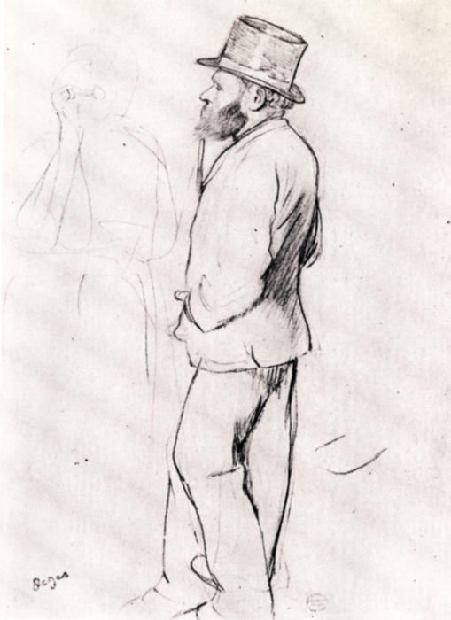 Manet At The Races — Edgar Degas