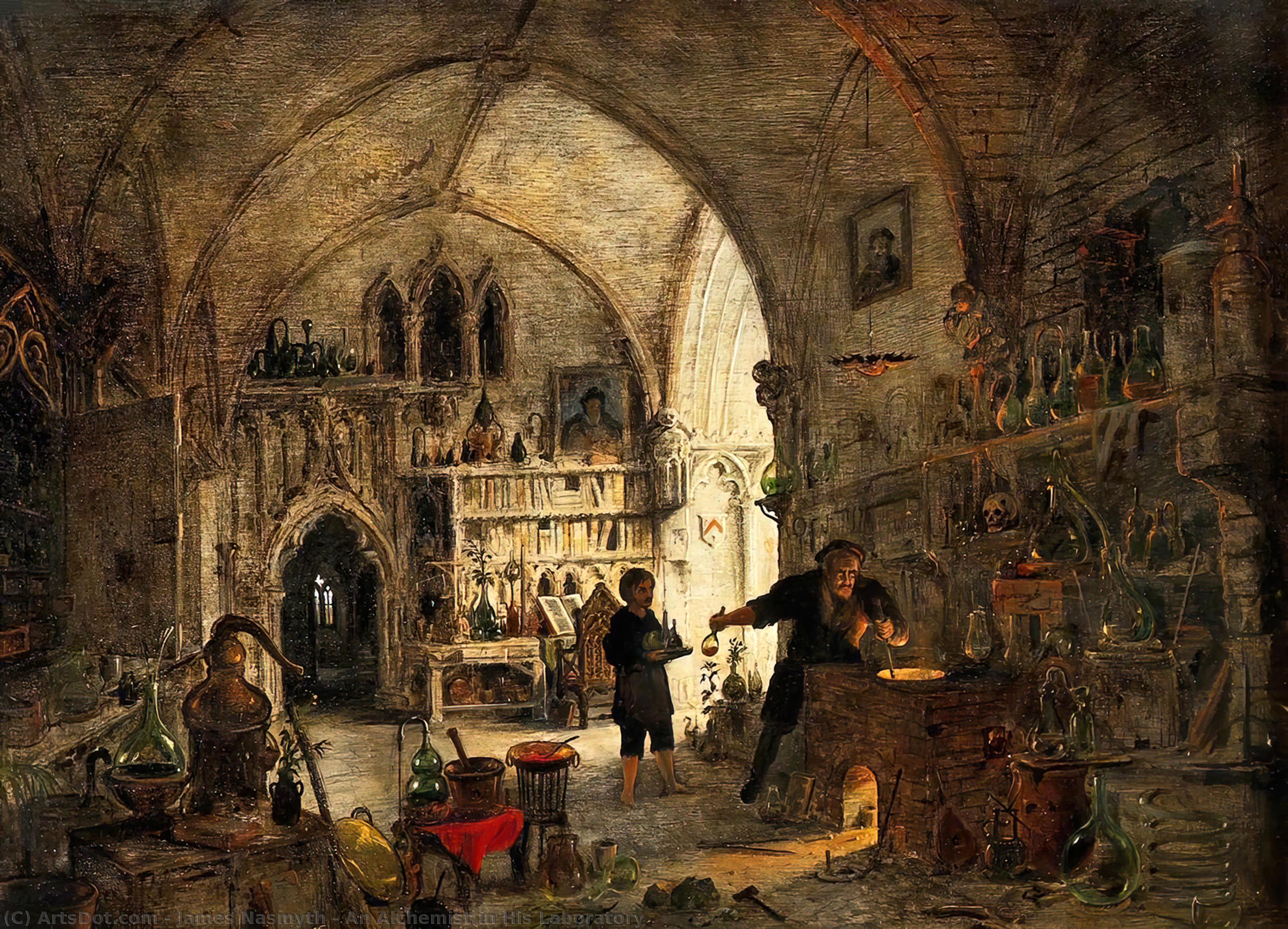 An Alchemist In His Laboratory — James Nasmyth