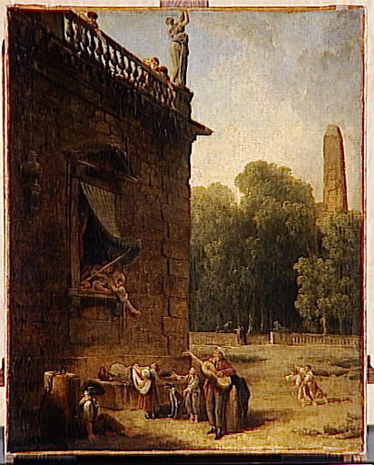 Les Chanteurs Ambulants — Hubert Robert