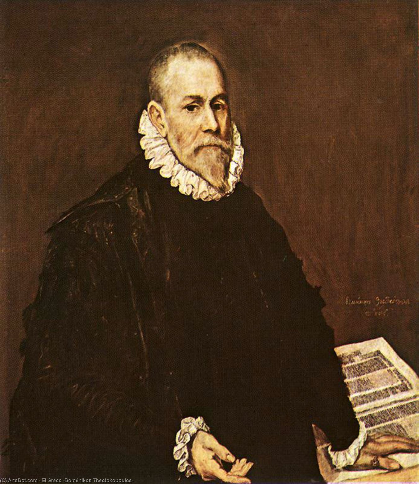 Portrait Of A Doctor — El Greco
