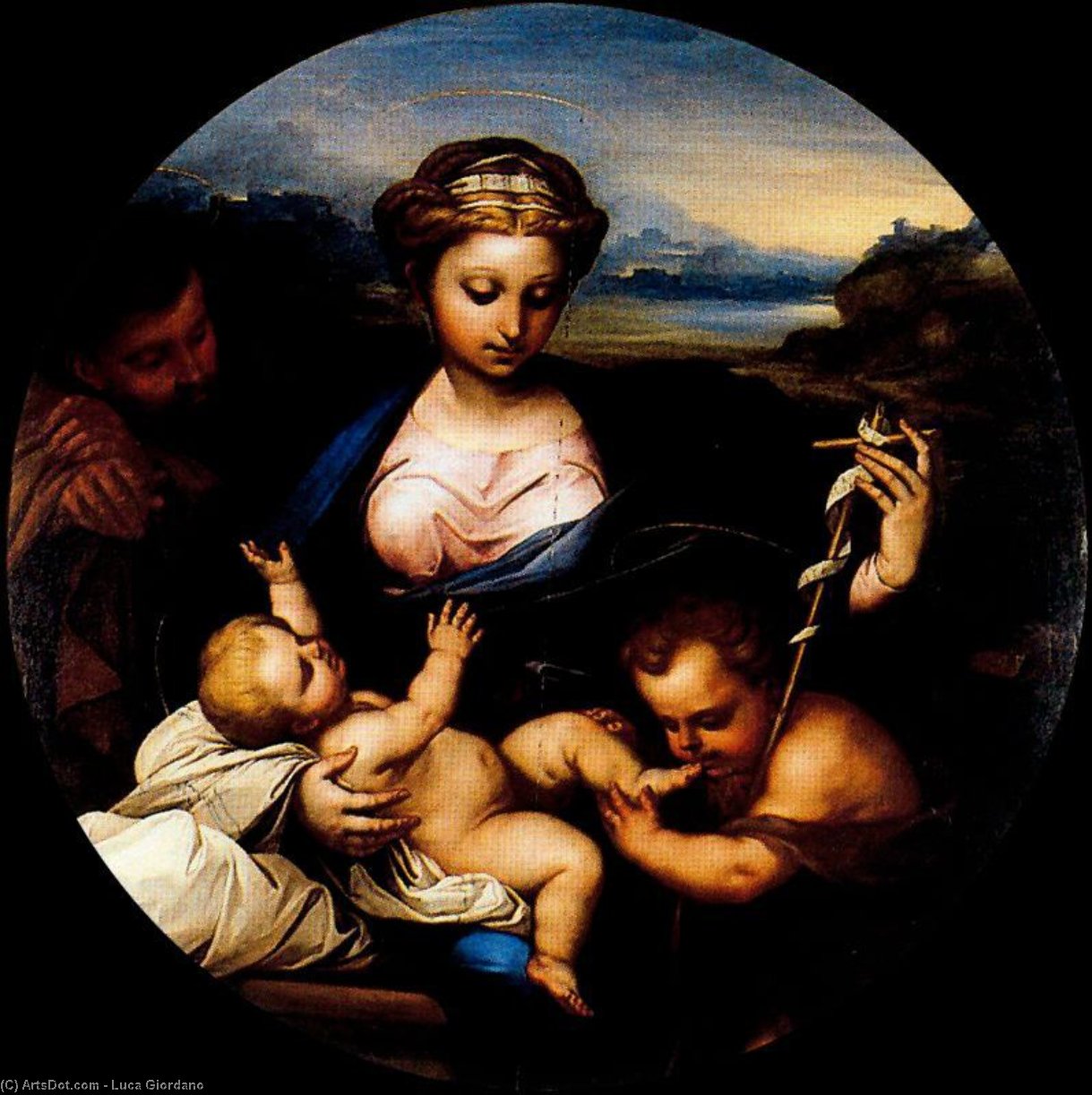 Holy Family — Luca Giordano