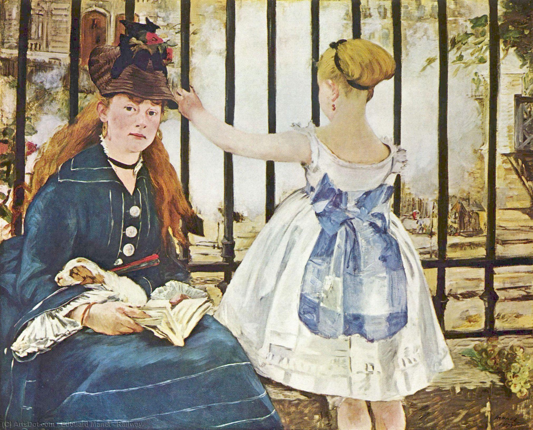 Railway — Édouard Manet