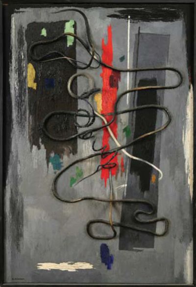 Collage In Gray — Jury Annenkov